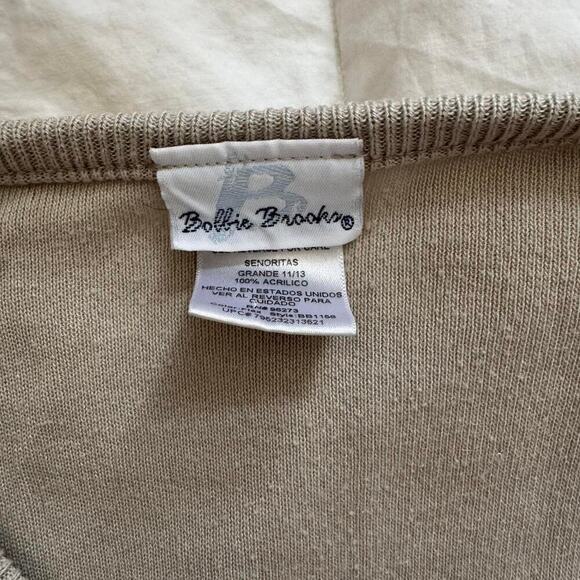 Vintage 90s oversized striped cardigan women’s large Bobbie brooks grunge baggy - Picture 5 of 8